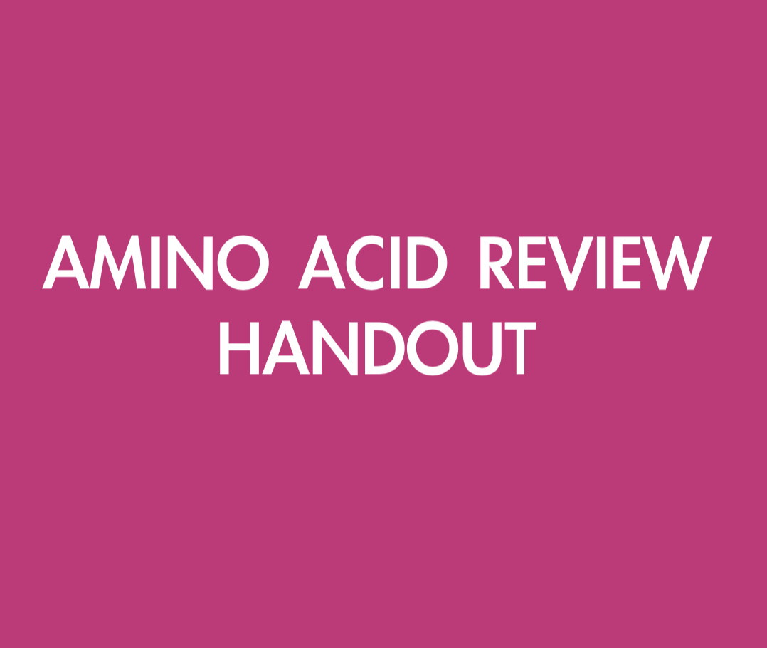 hydrophobic amino acids mnuemonic