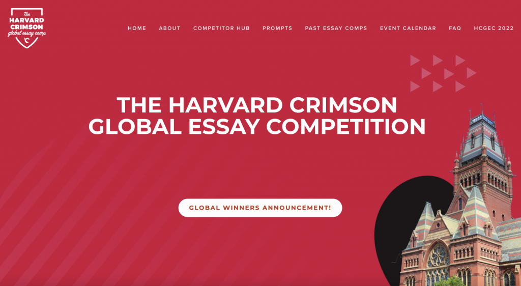 harvard crimson global essay competition 2022
