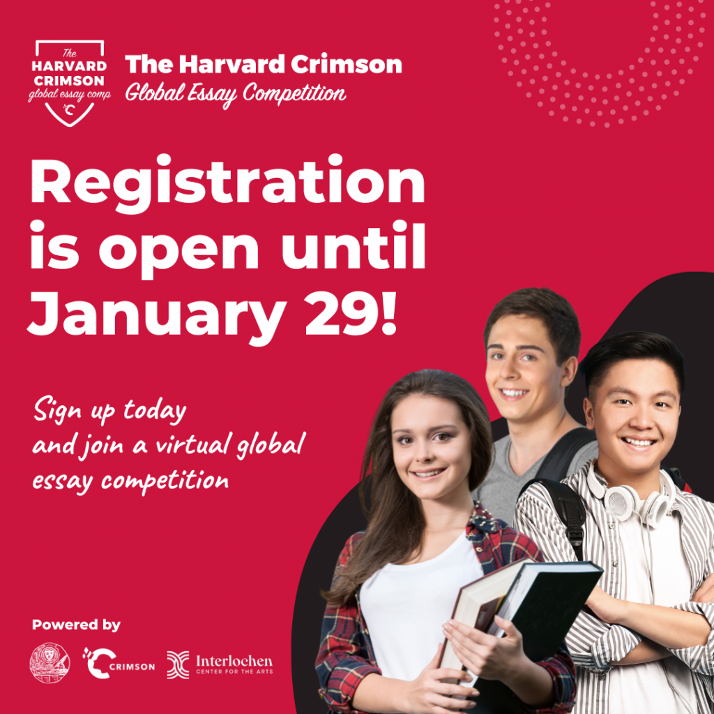 harvard crimson global essay writing competition